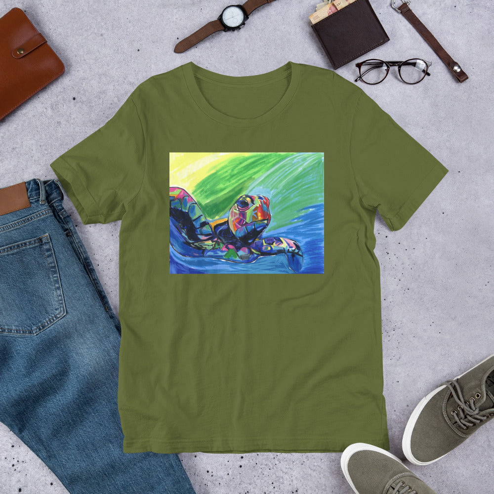 Colorful Turtle - Unisex t-shirt