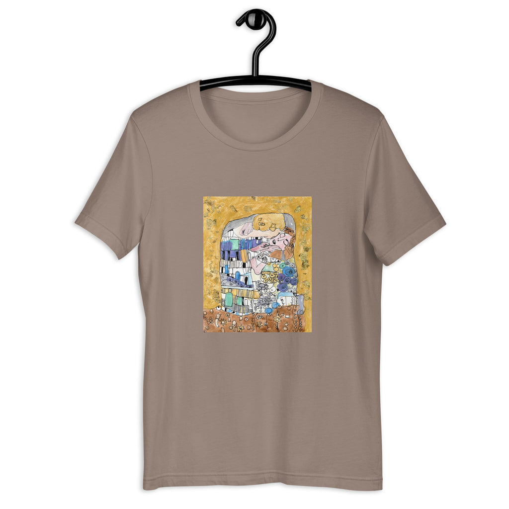 Kiss (Picasso style) - Unisex t-shirt