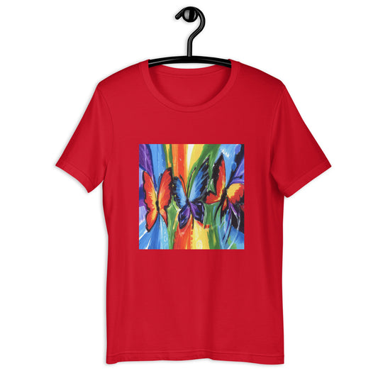 Colorful Butterflies - Unisex t-shirt