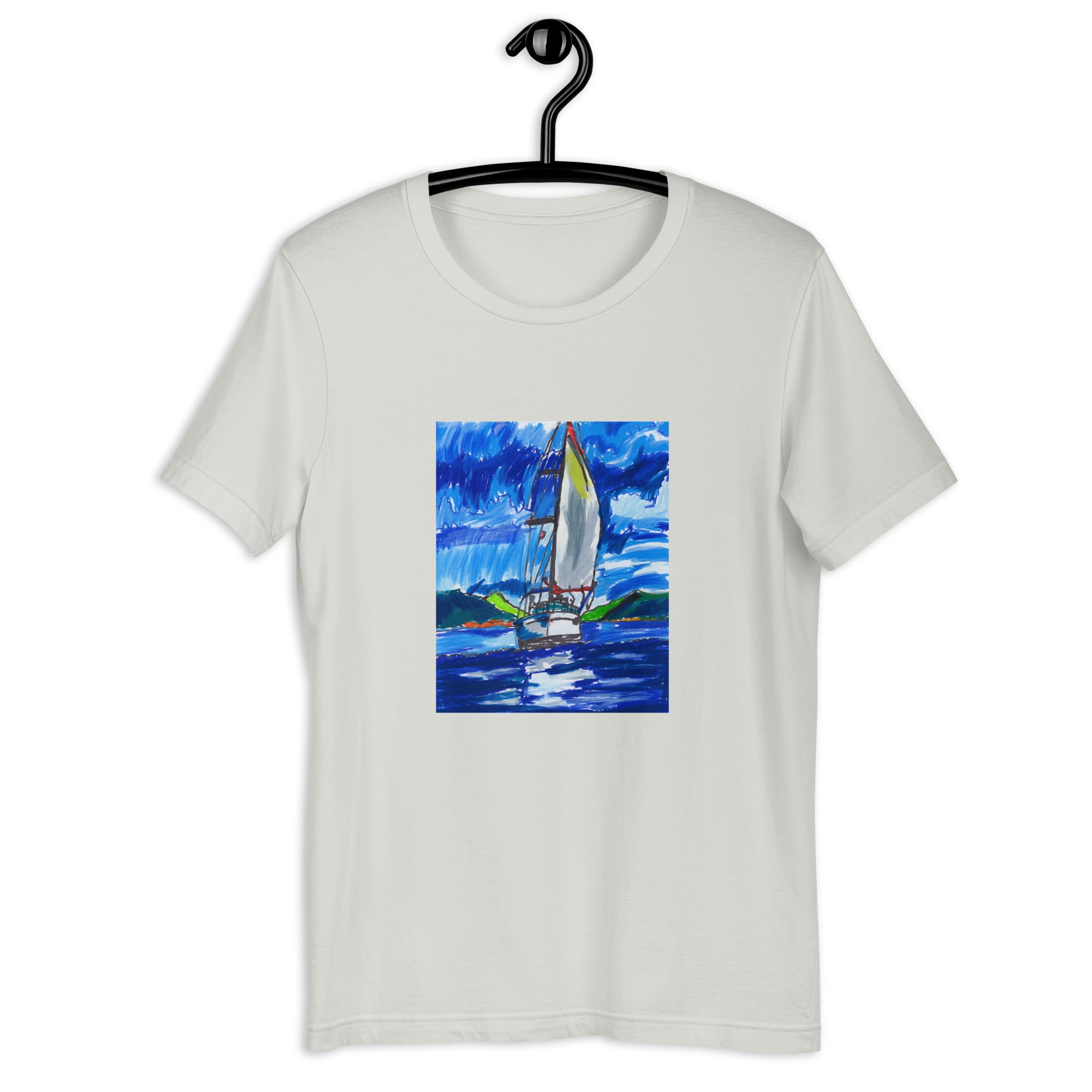 Sailboat - Unisex t-shirt (adult)