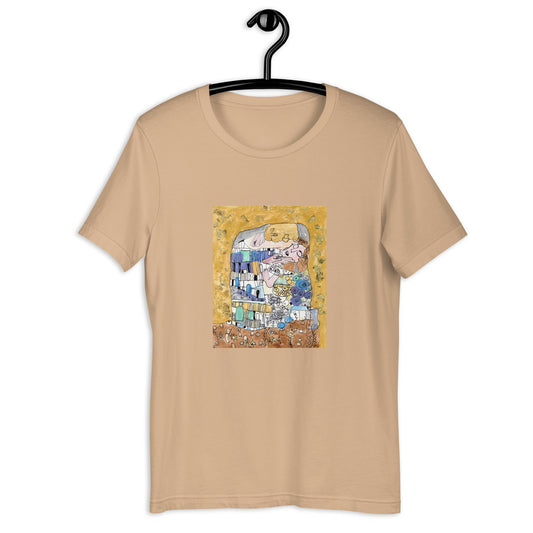 Kiss (Picasso style) - Unisex t-shirt