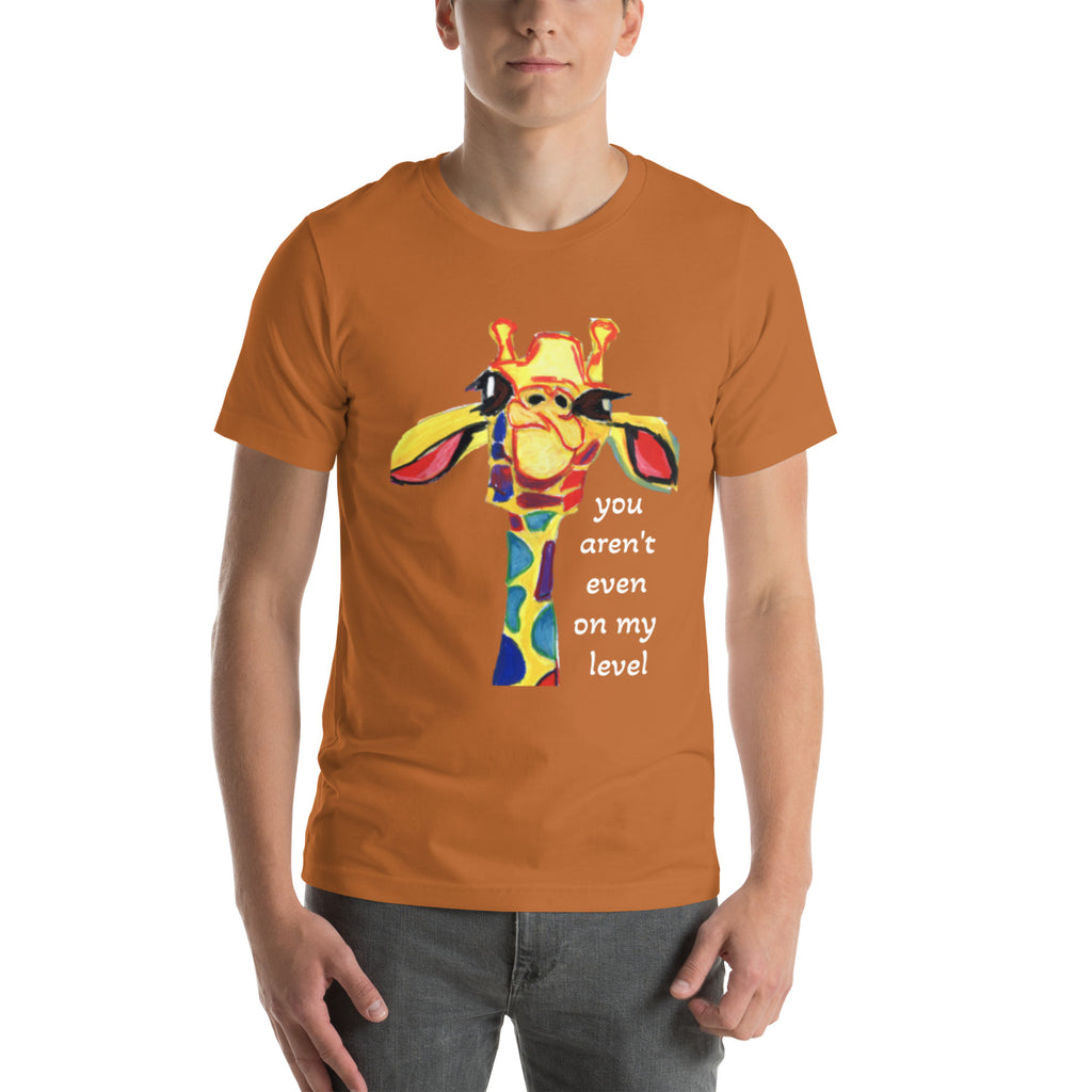 Giraffe - Unisex t-shirt (adult)