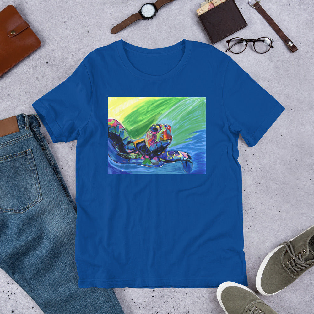 Colorful Turtle - Unisex t-shirt