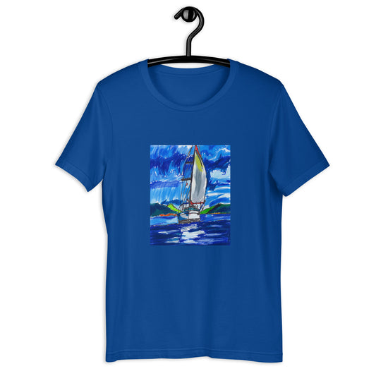 Sailboat - Unisex t-shirt