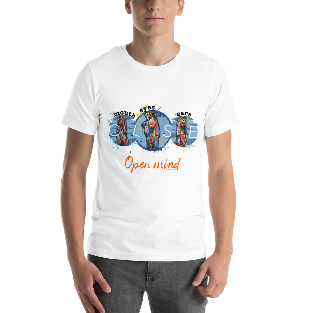 Unisex t-shirt (Open mind)