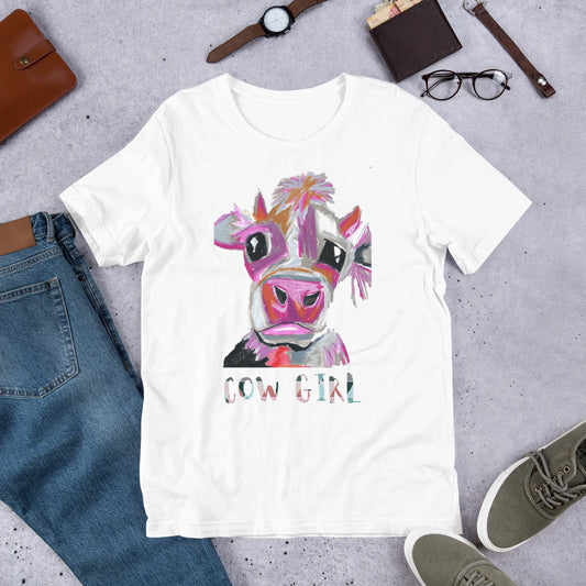 Cow Girl - Unisex t-shirt