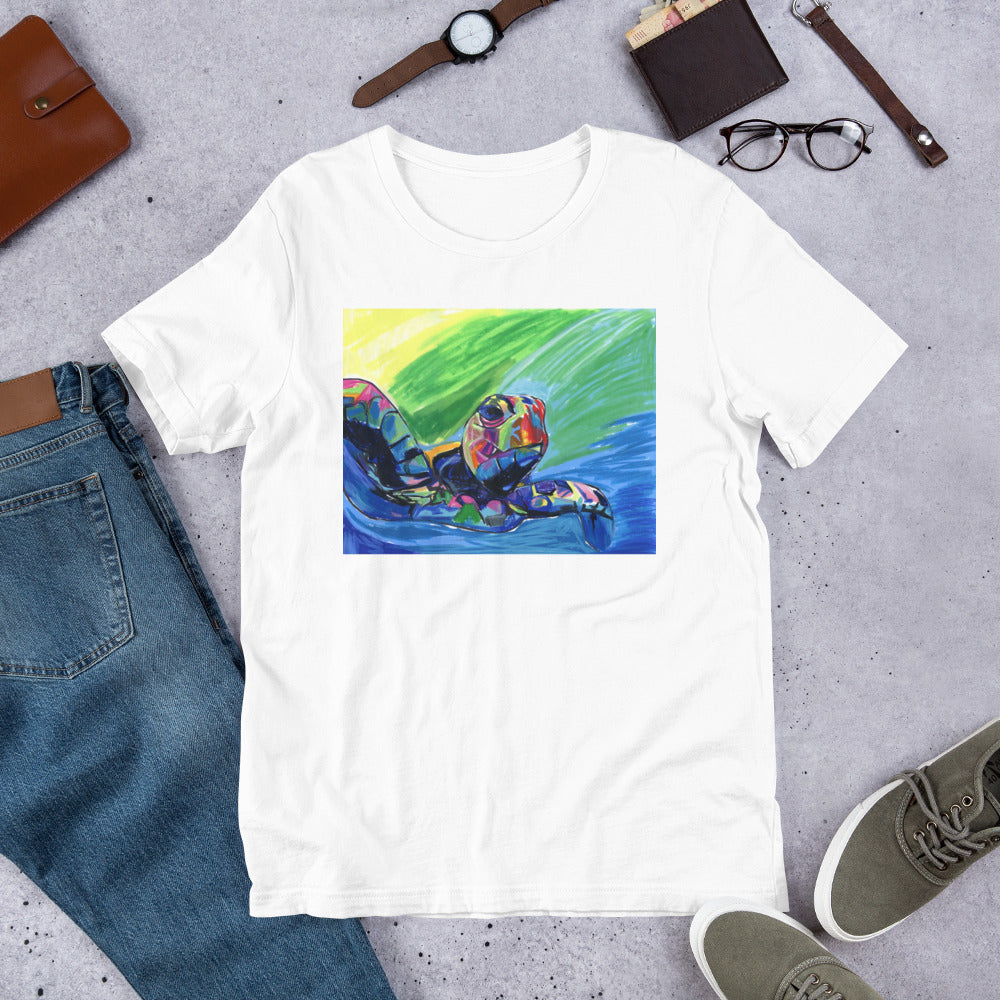 Colorful Turtle - Unisex t-shirt