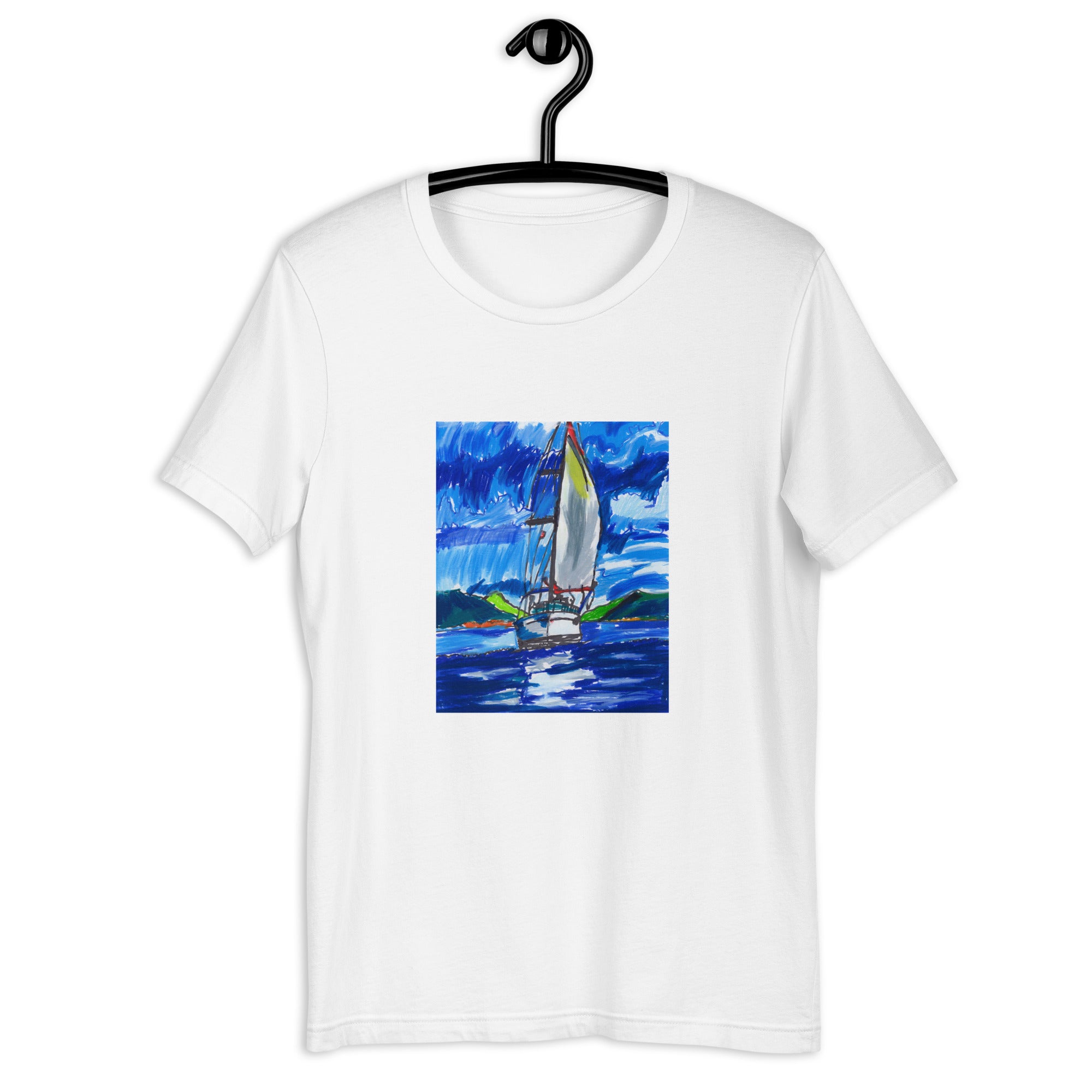 Sailboat - Unisex t-shirt (adult)