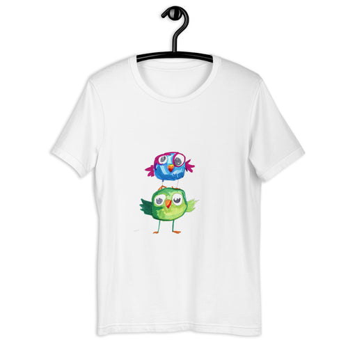 Birds - Unisex t-shirt (adult) - Vichy's Art