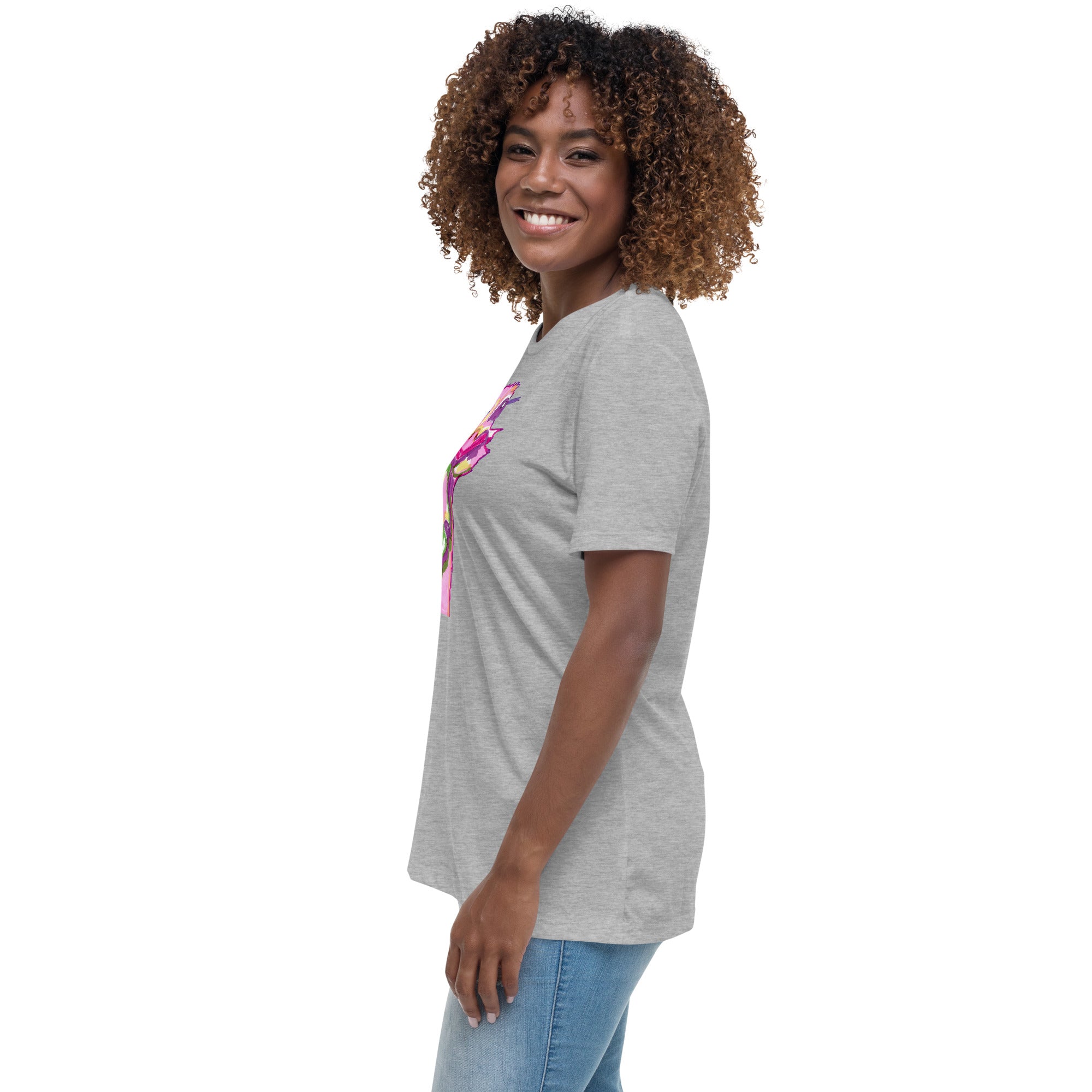 Women's Relaxed T-Shirt - Vichy's Art
