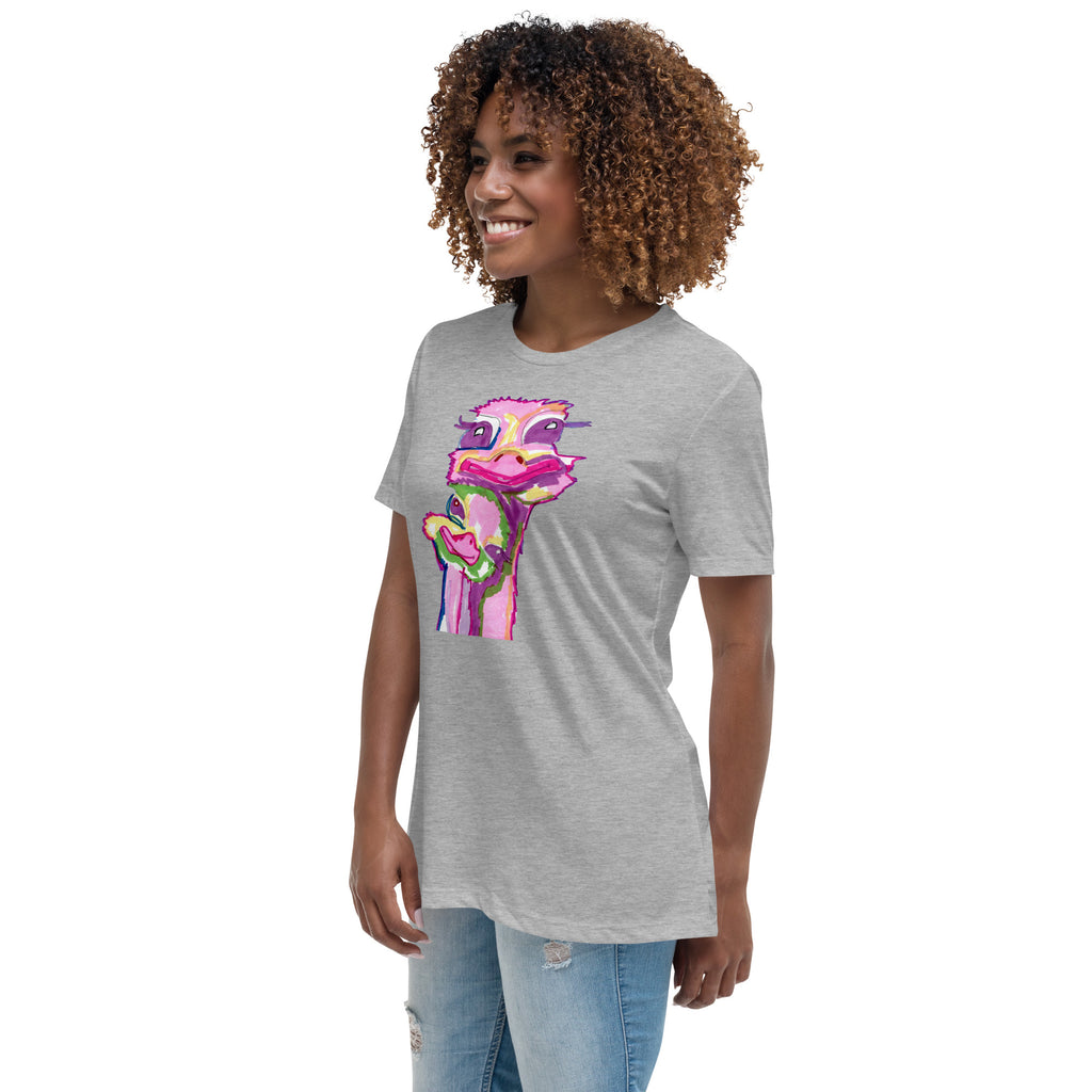 Women's Relaxed T-Shirt - Vichy's Art