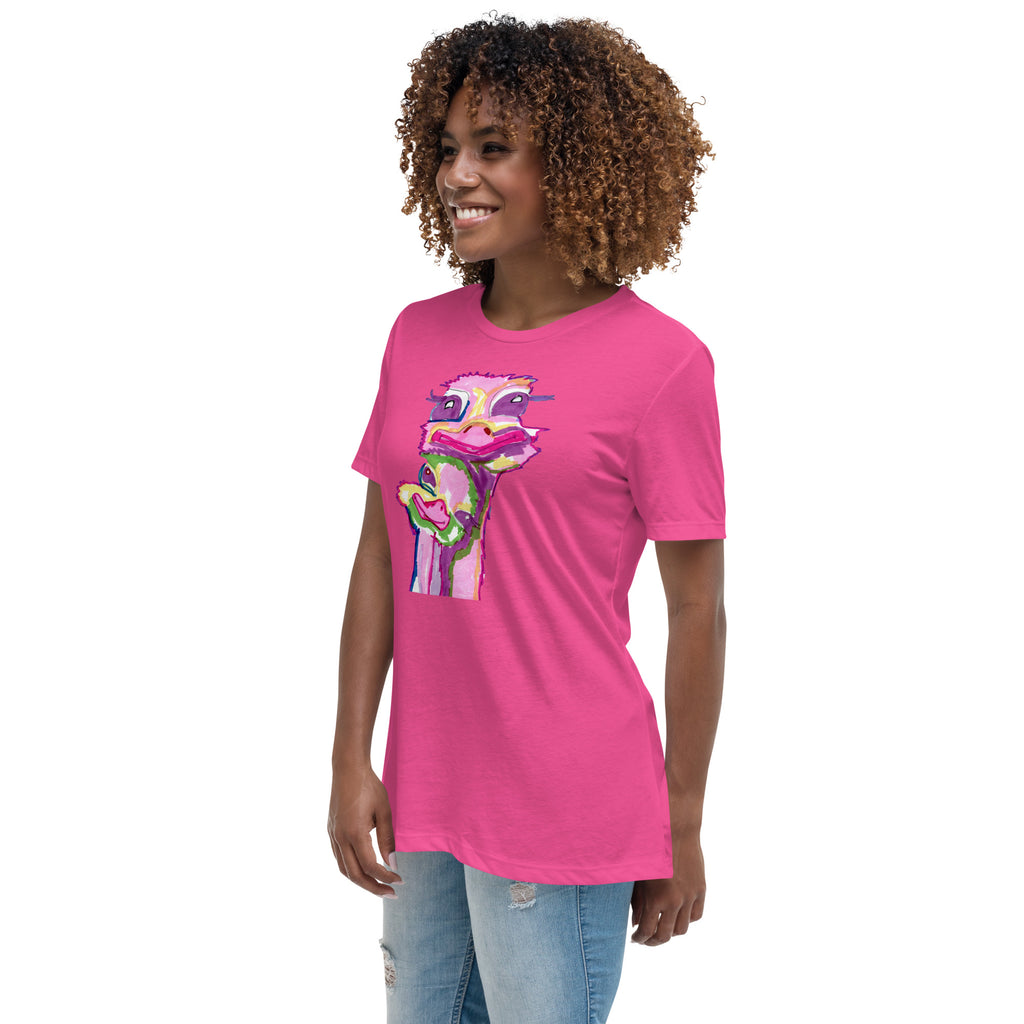 Women's Relaxed T-Shirt - Vichy's Art