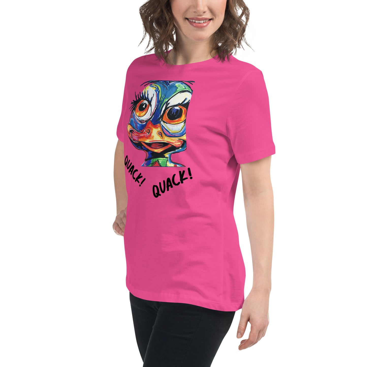 Donna the Duck - Women's Relaxed T-Shirt