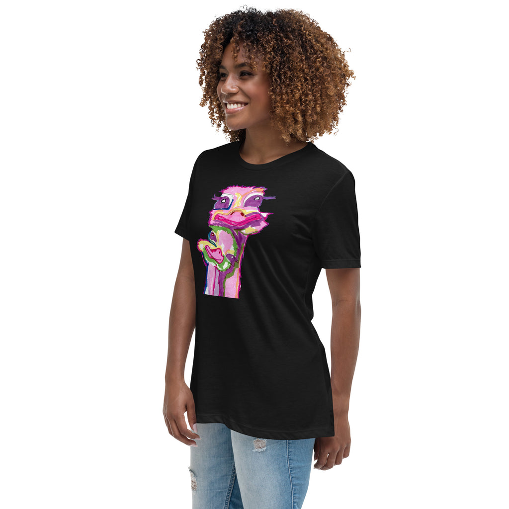 Women's Relaxed T-Shirt - Vichy's Art