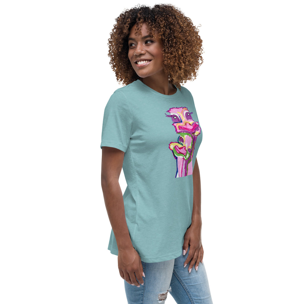 Women's Relaxed T-Shirt - Vichy's Art