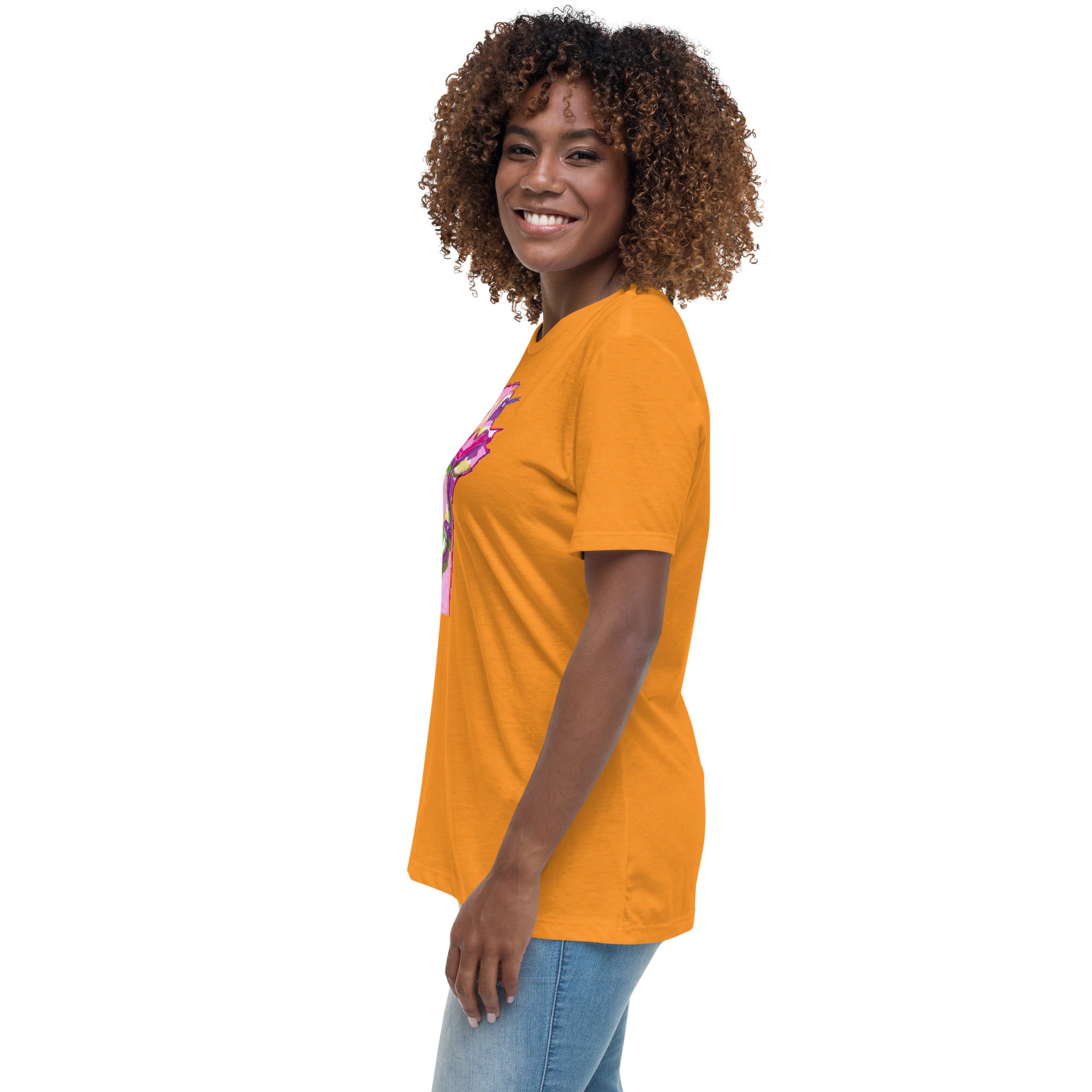 Women's Relaxed T-Shirt - Vichy's Art