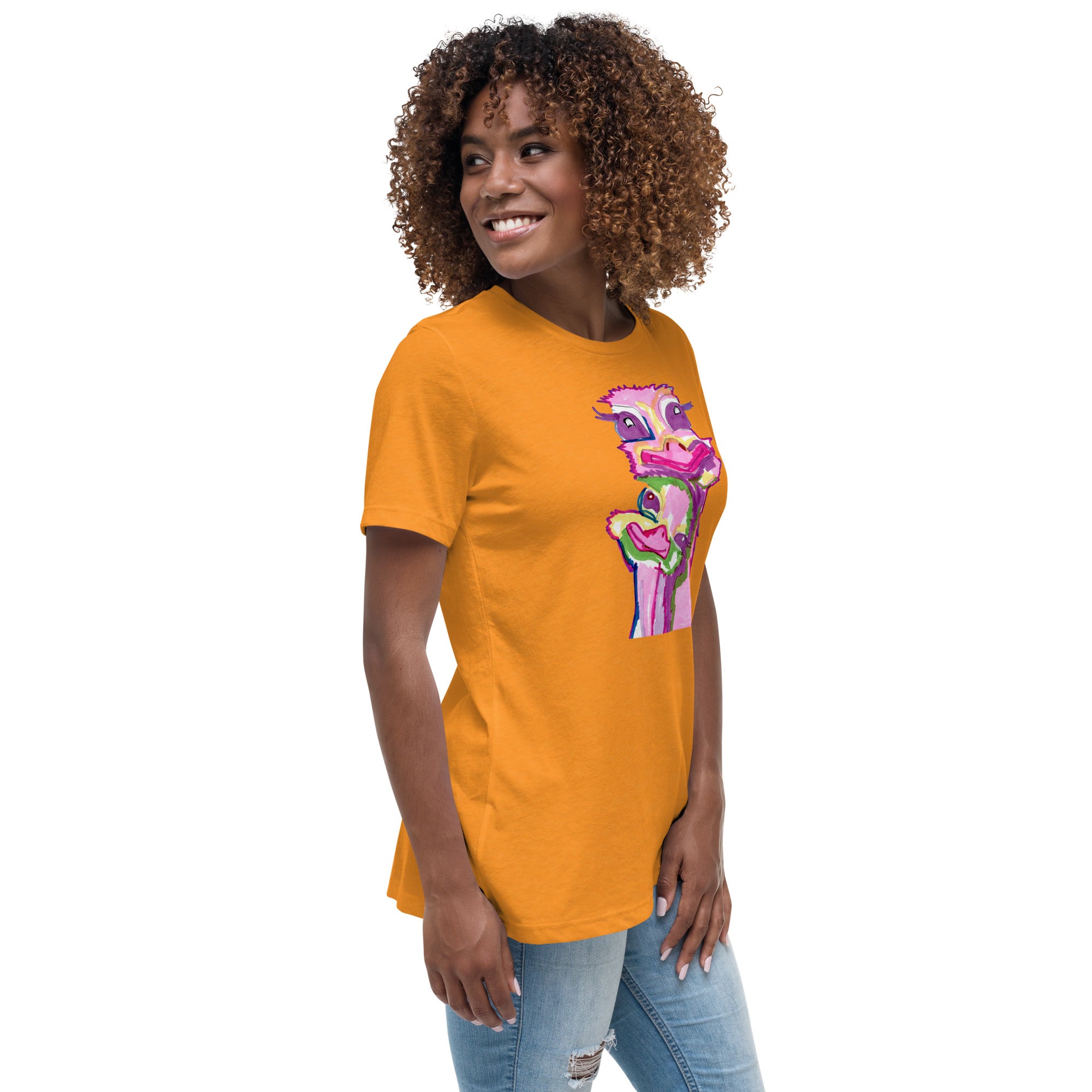 Women's Relaxed T-Shirt - Vichy's Art