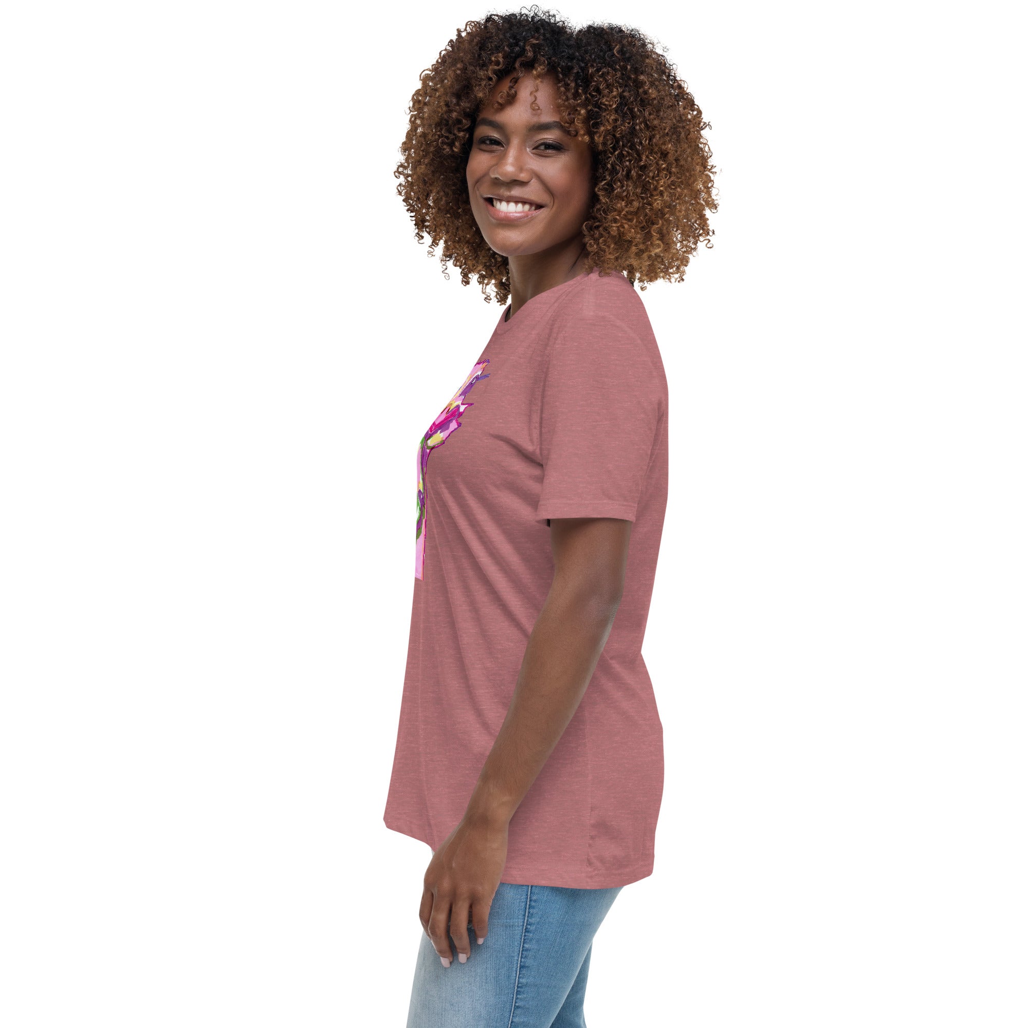 Women's Relaxed T-Shirt - Vichy's Art