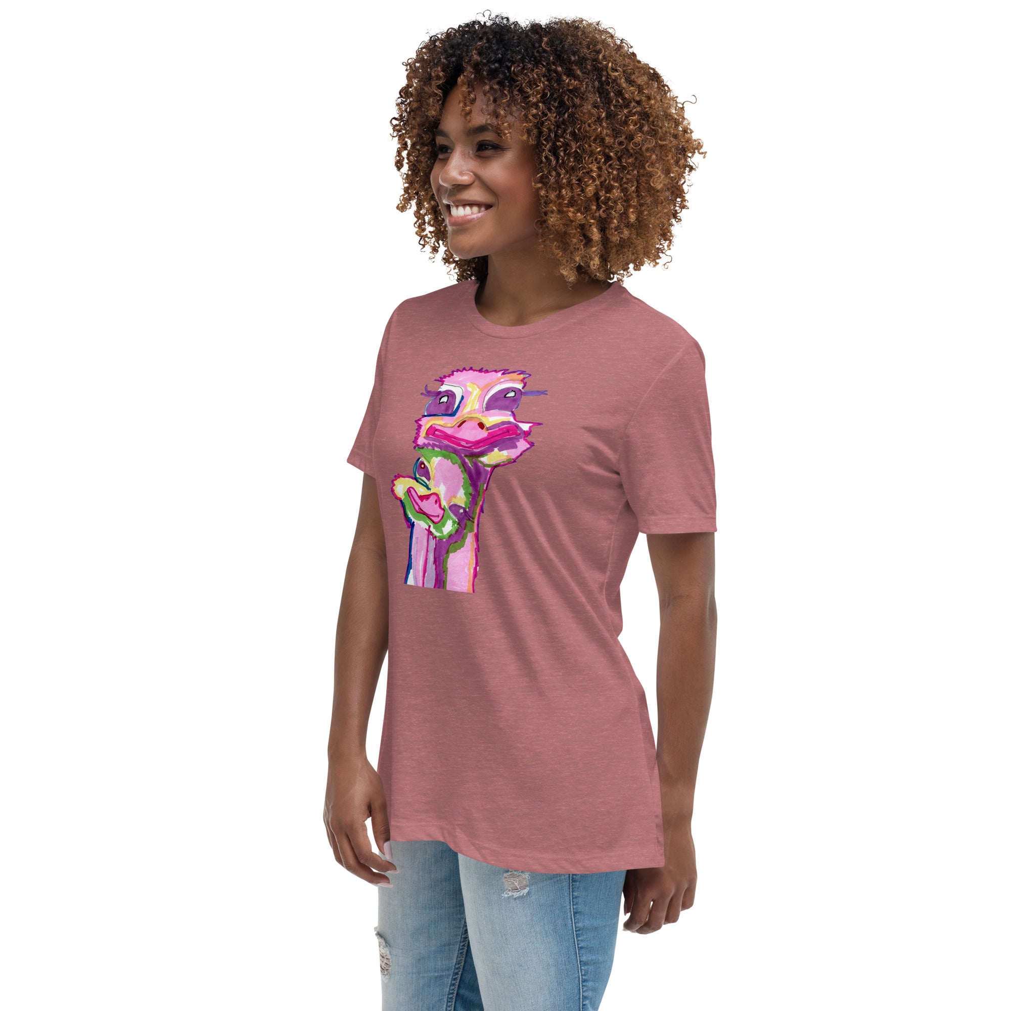 Women's Relaxed T-Shirt - Vichy's Art