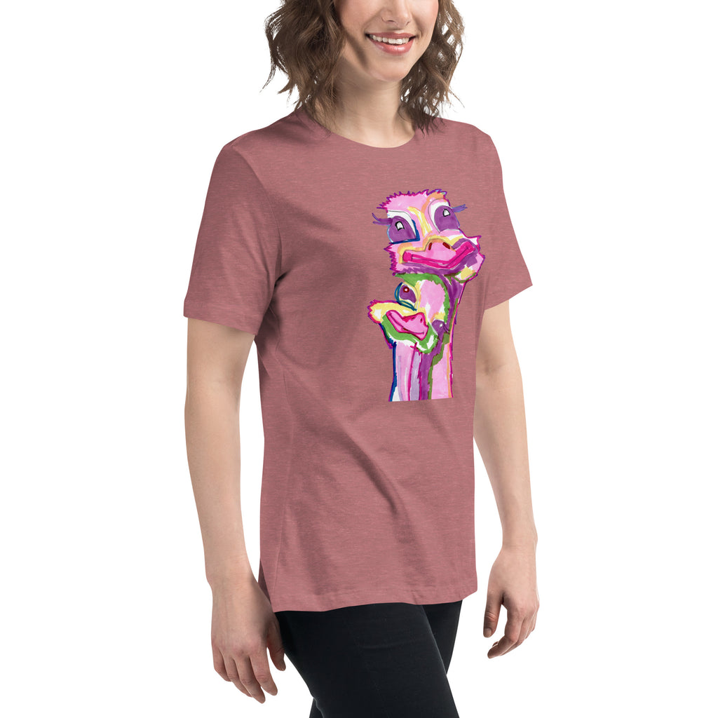 Women's Relaxed T-Shirt - Vichy's Art