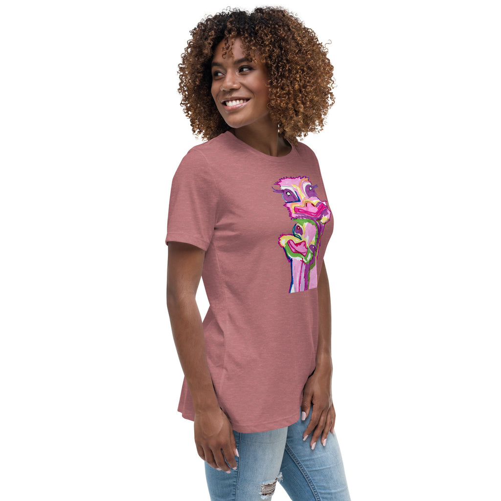 Women's Relaxed T-Shirt - Vichy's Art