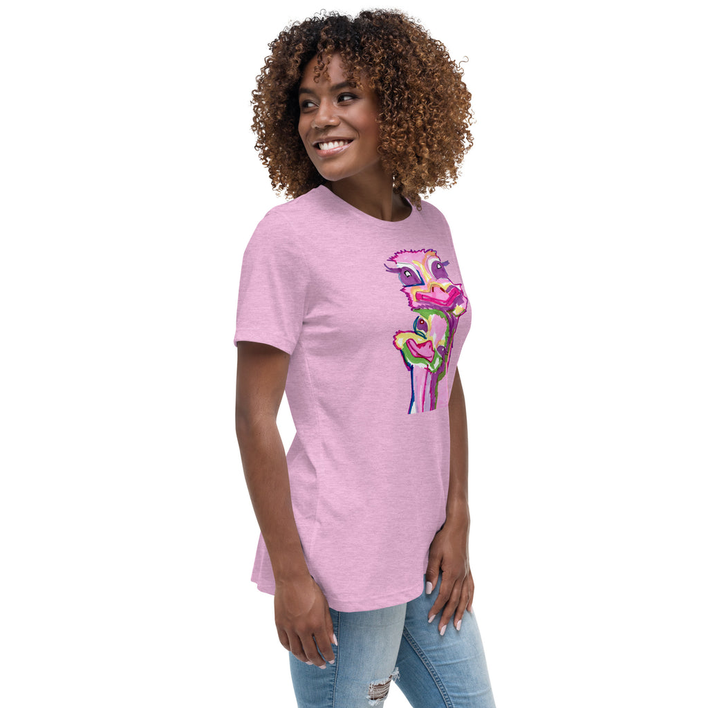 Women's Relaxed T-Shirt - Vichy's Art