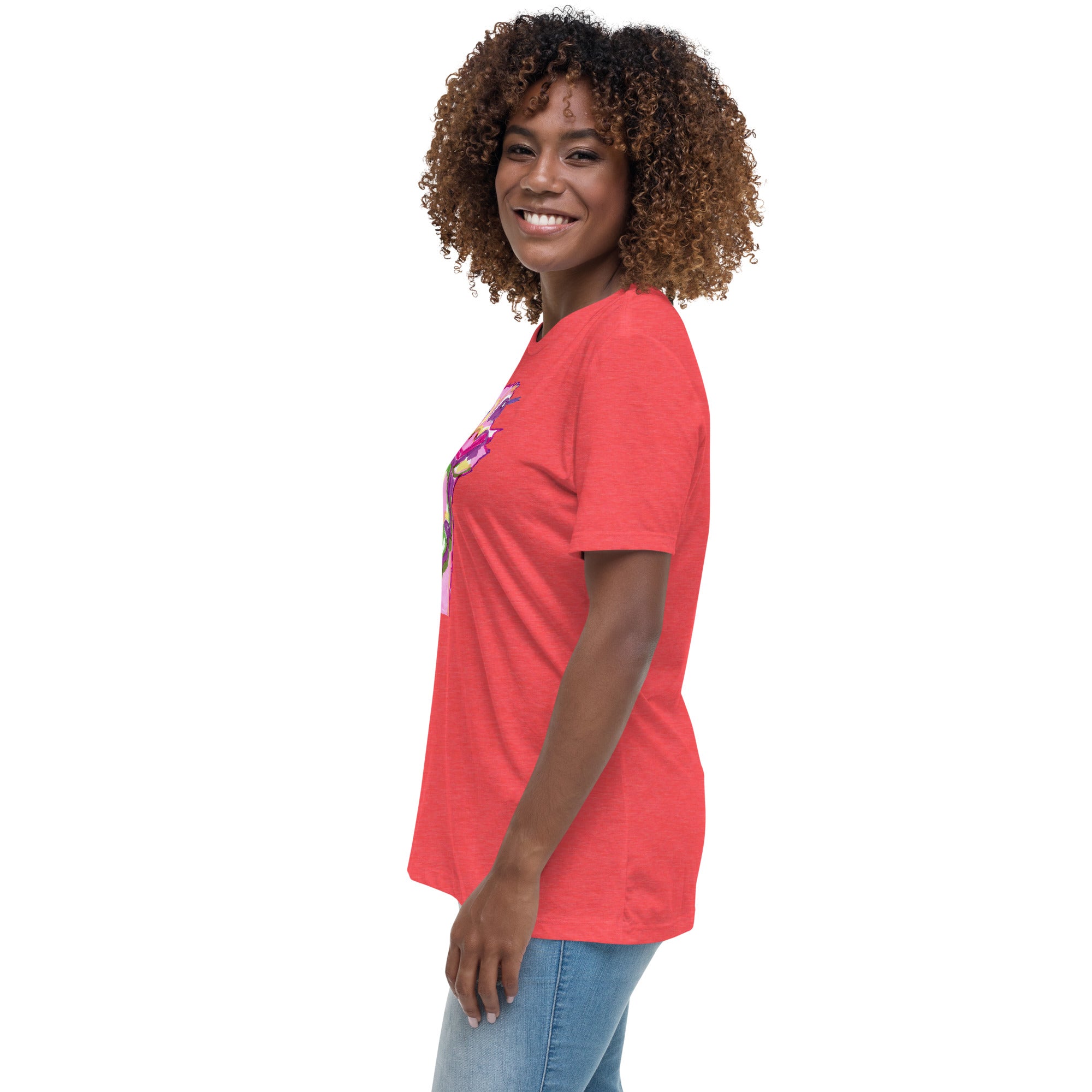 Women's Relaxed T-Shirt - Vichy's Art