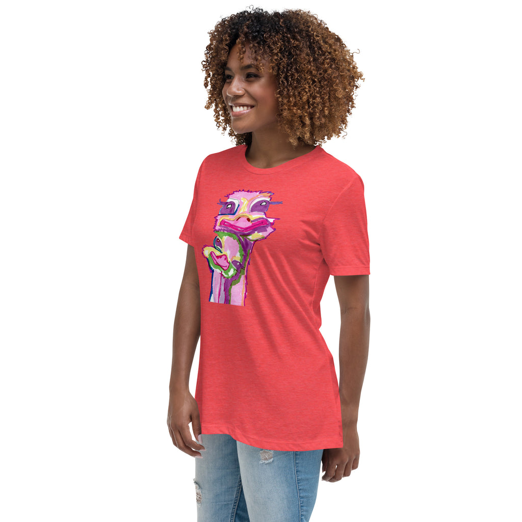Women's Relaxed T-Shirt - Vichy's Art