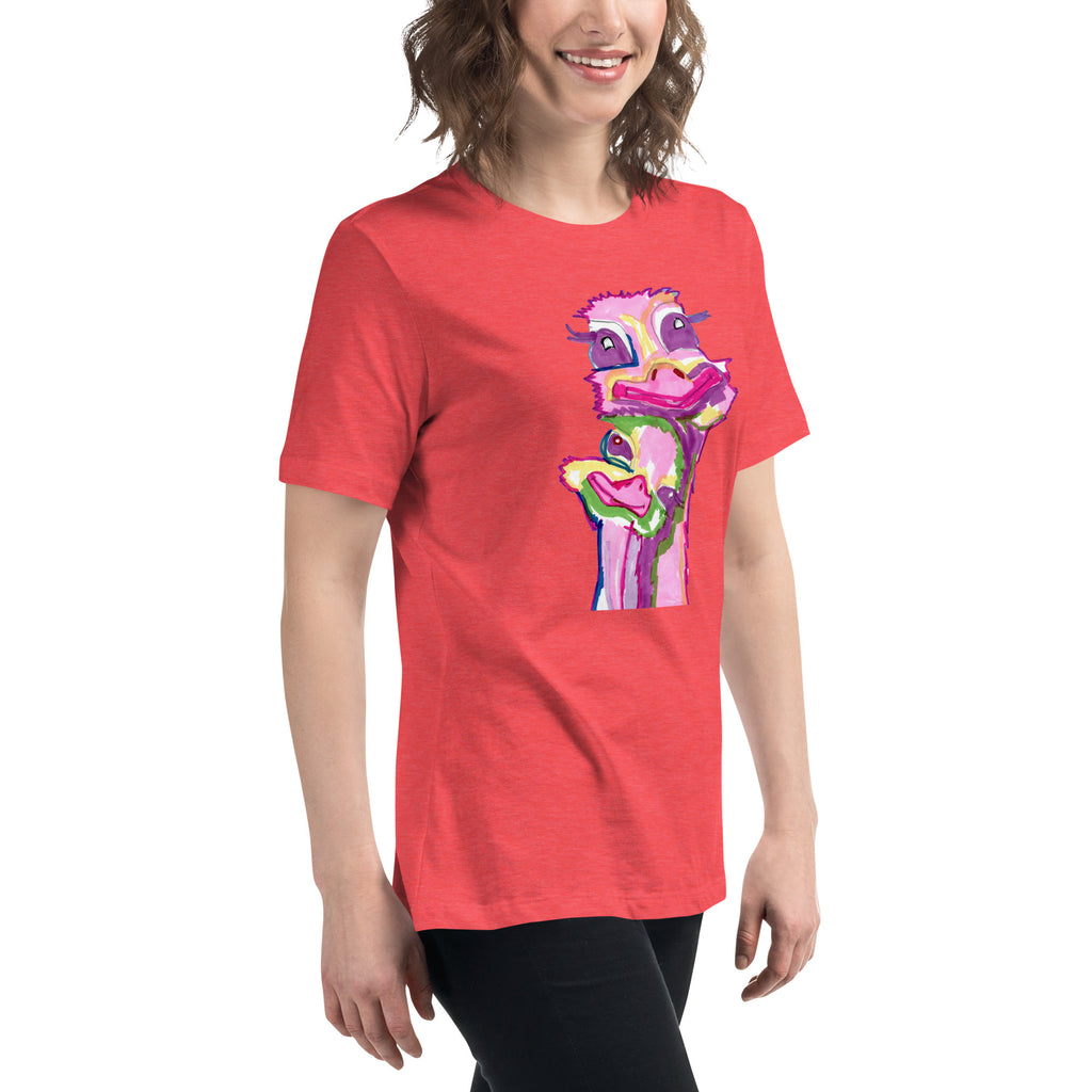 Women's Relaxed T-Shirt - Vichy's Art