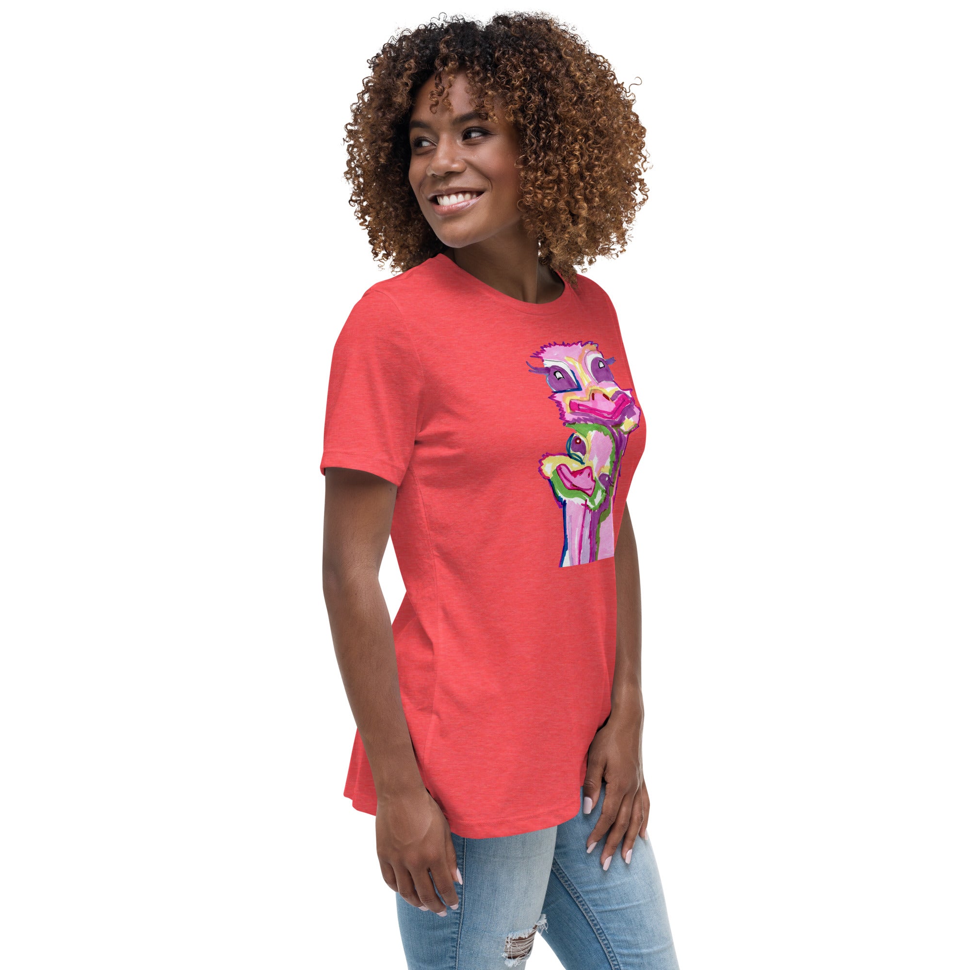 Women's Relaxed T-Shirt - Vichy's Art