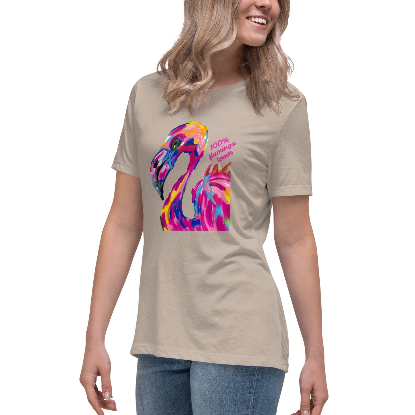 Flamingo - Women's Relaxed T-Shirt