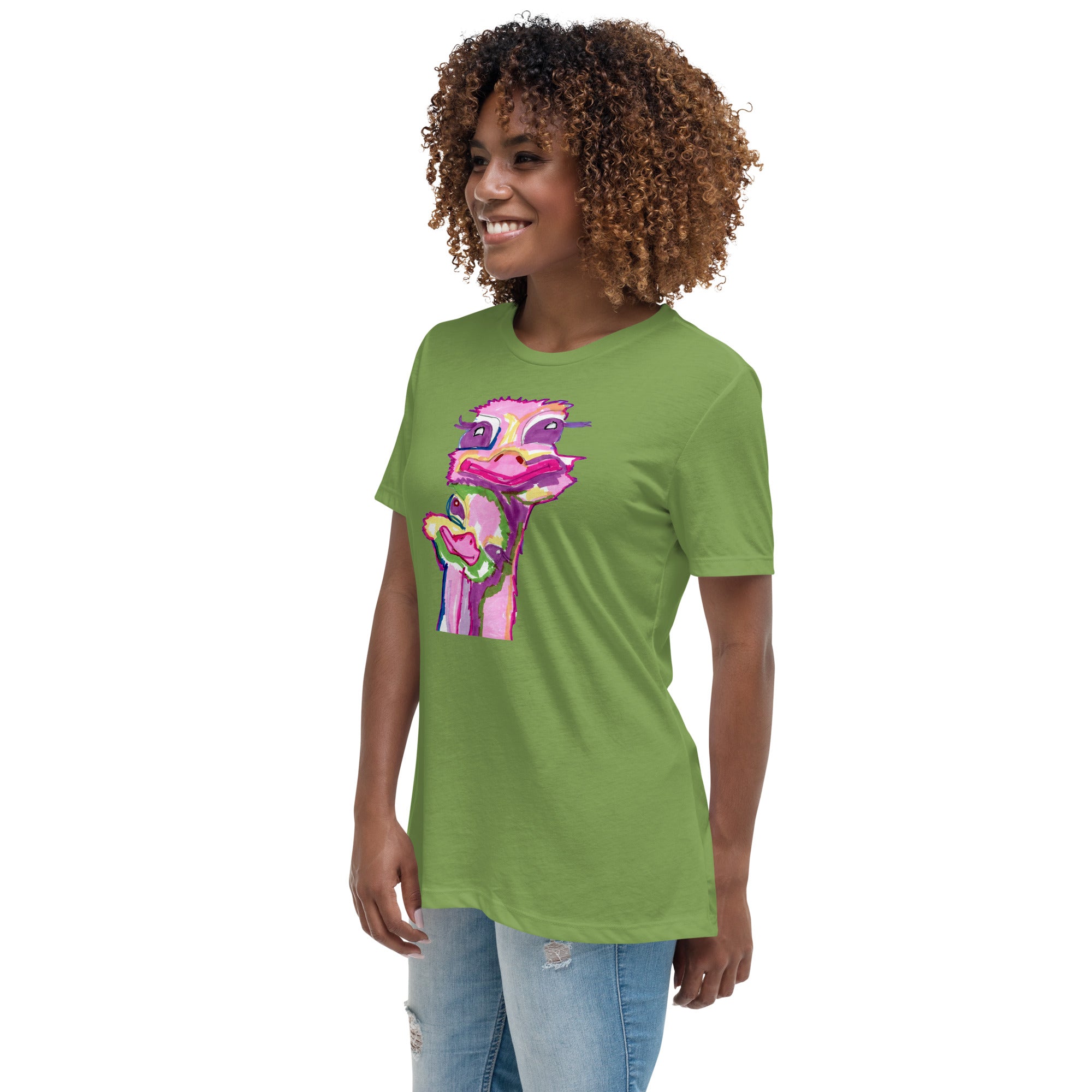 Women's Relaxed T-Shirt - Vichy's Art