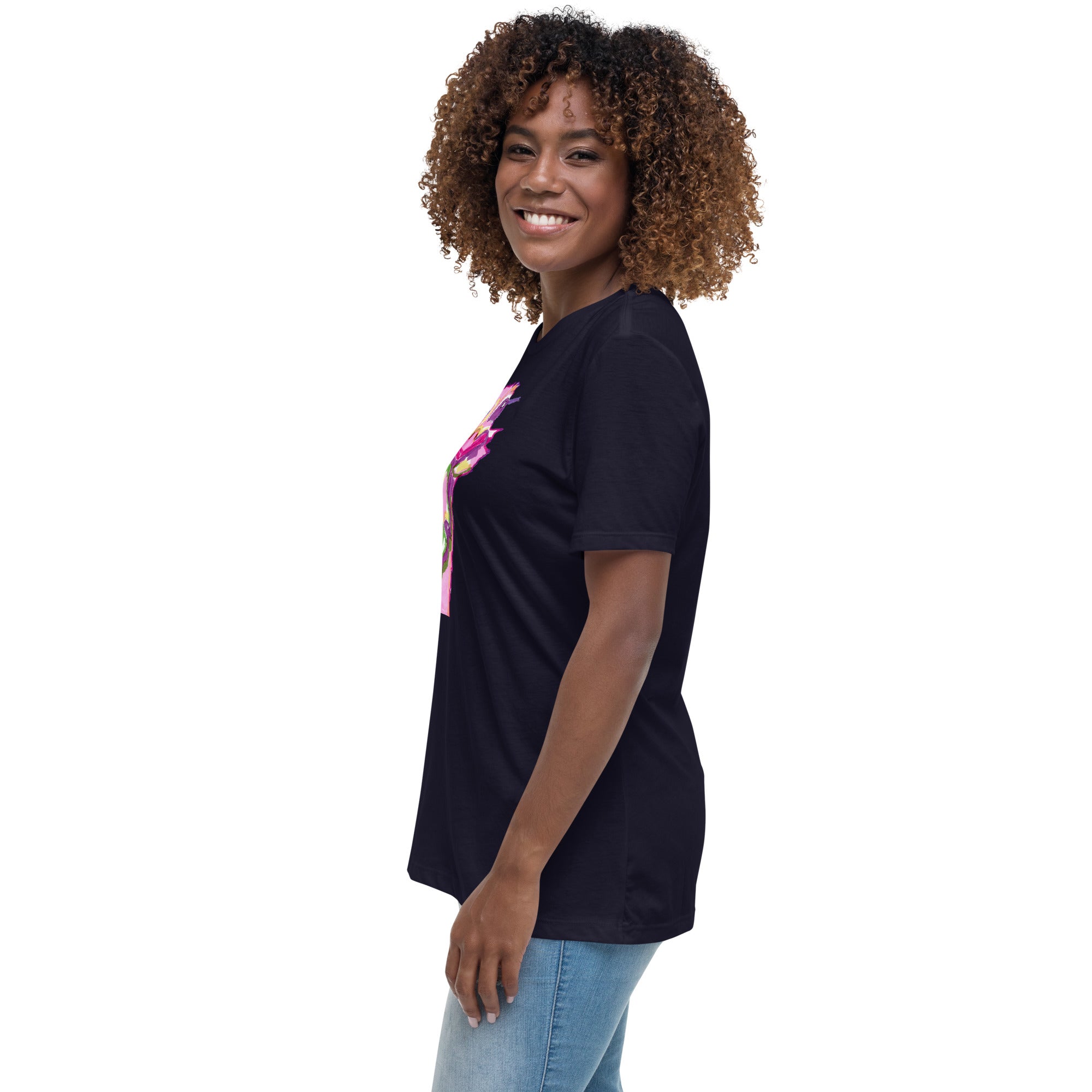 Women's Relaxed T-Shirt - Vichy's Art