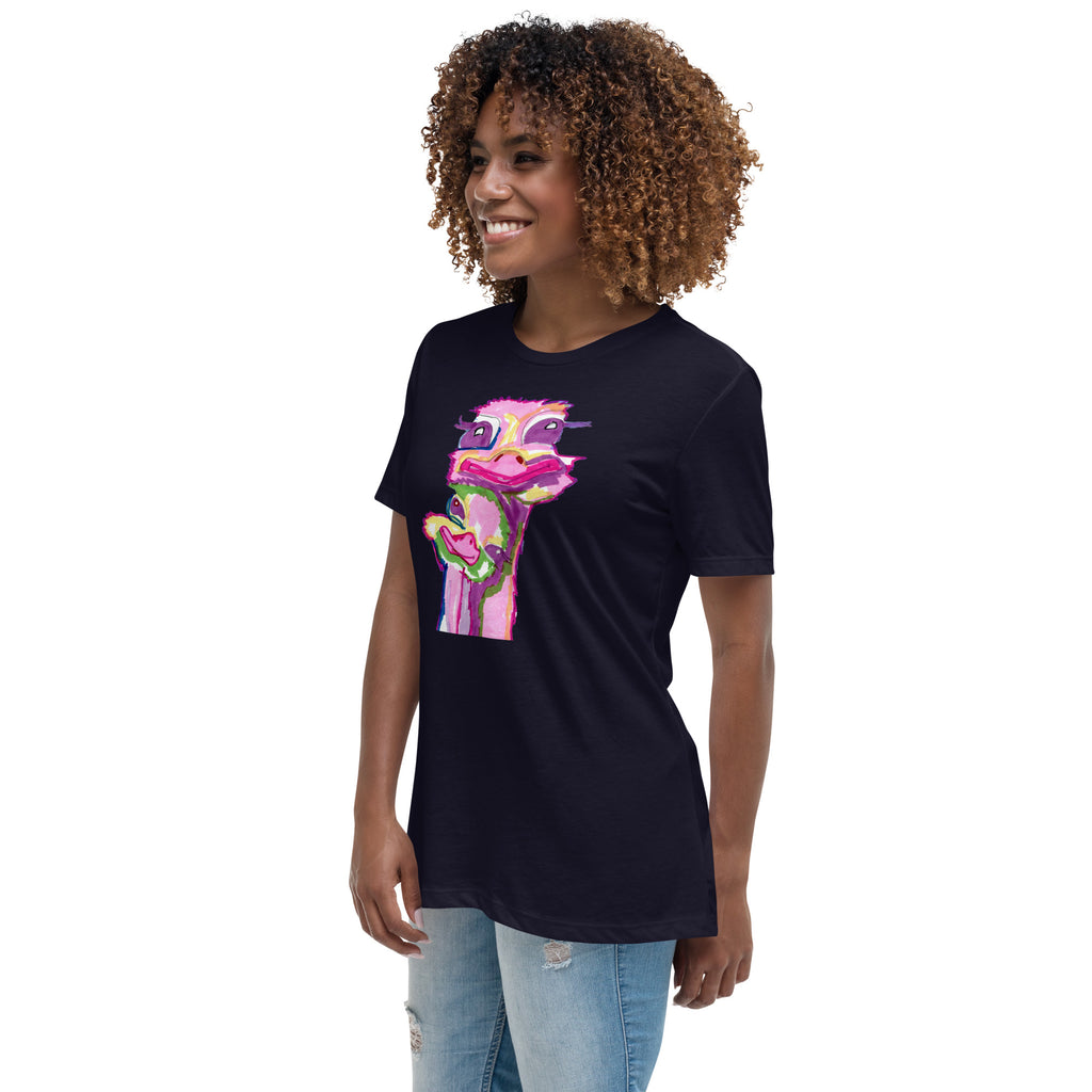 Women's Relaxed T-Shirt - Vichy's Art