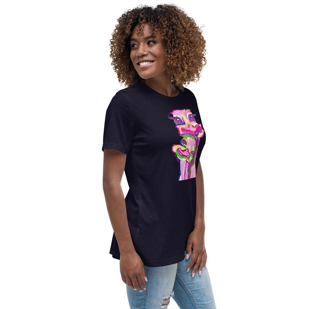 Women's Relaxed T-Shirt - Vichy's Art