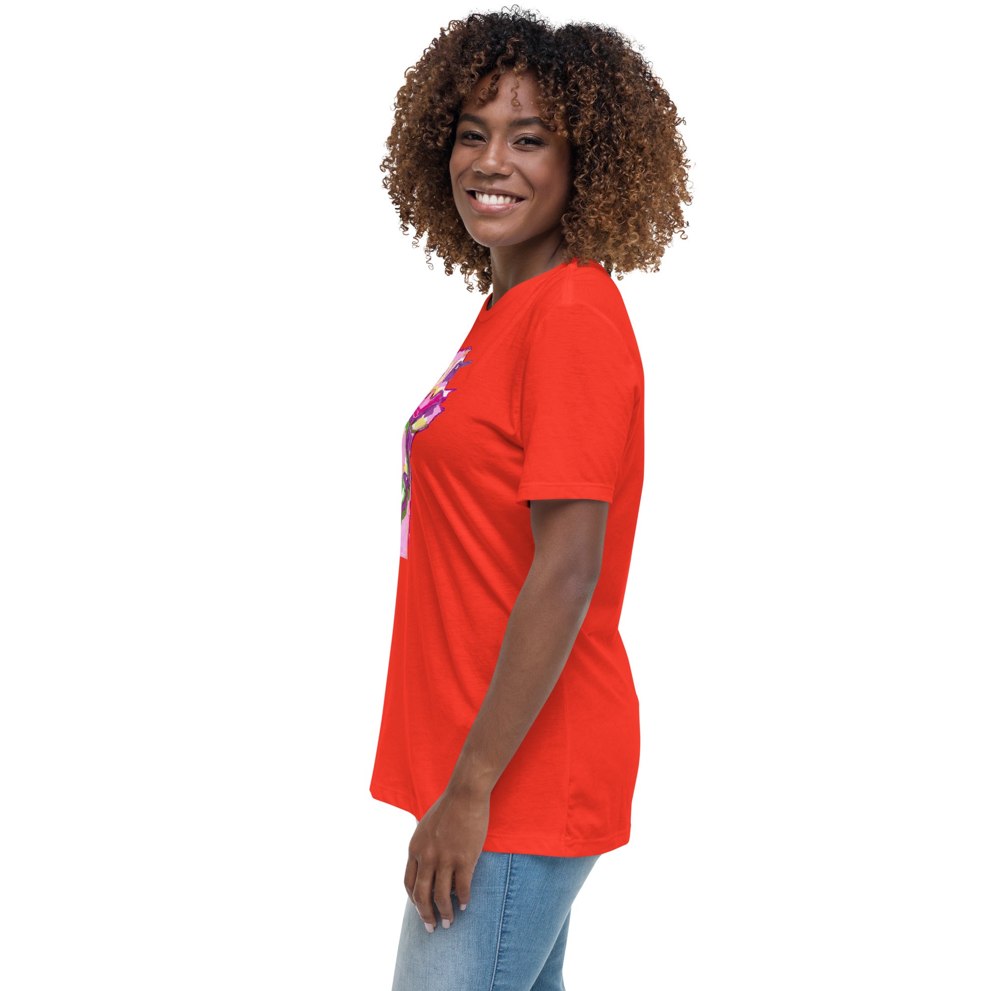 Women's Relaxed T-Shirt - Vichy's Art