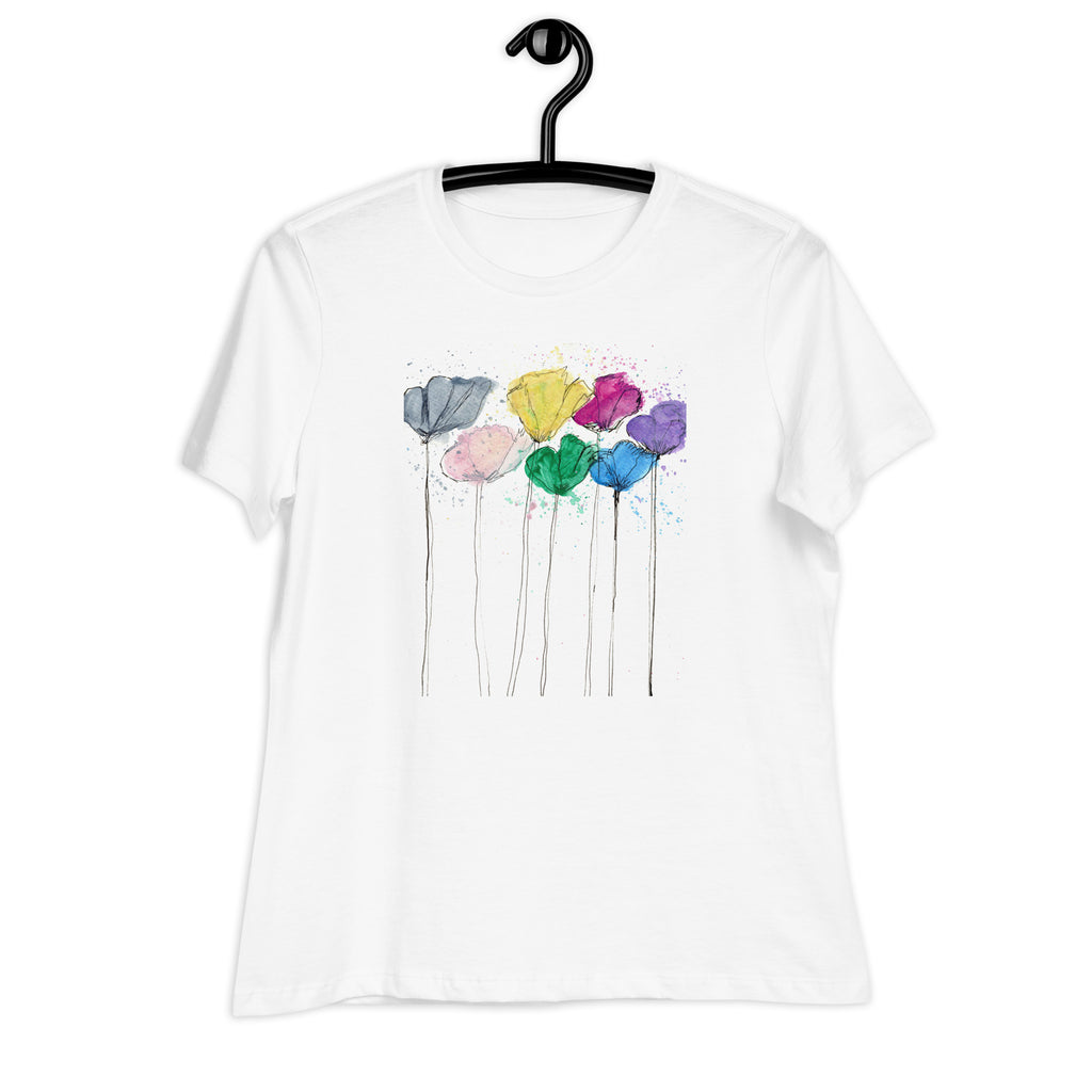 7 Flowers - Women's Relaxed T-Shirt