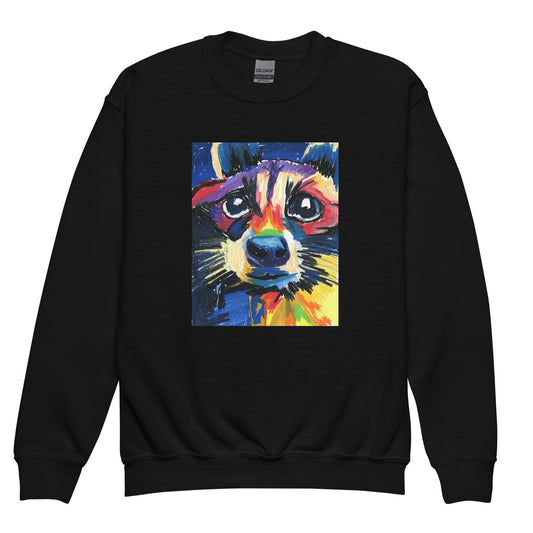 Raccoon - Youth crewneck sweatshirt