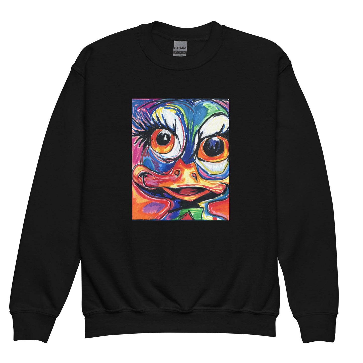 Donna Duck - Youth crewneck sweatshirt