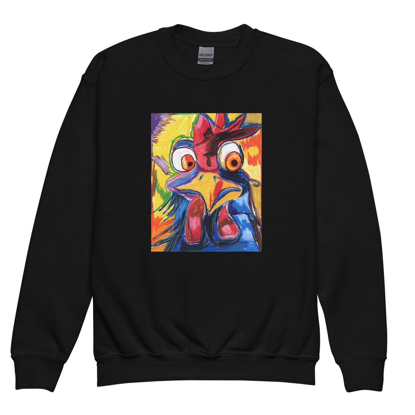 Randy Rooster - Youth crewneck sweatshirt