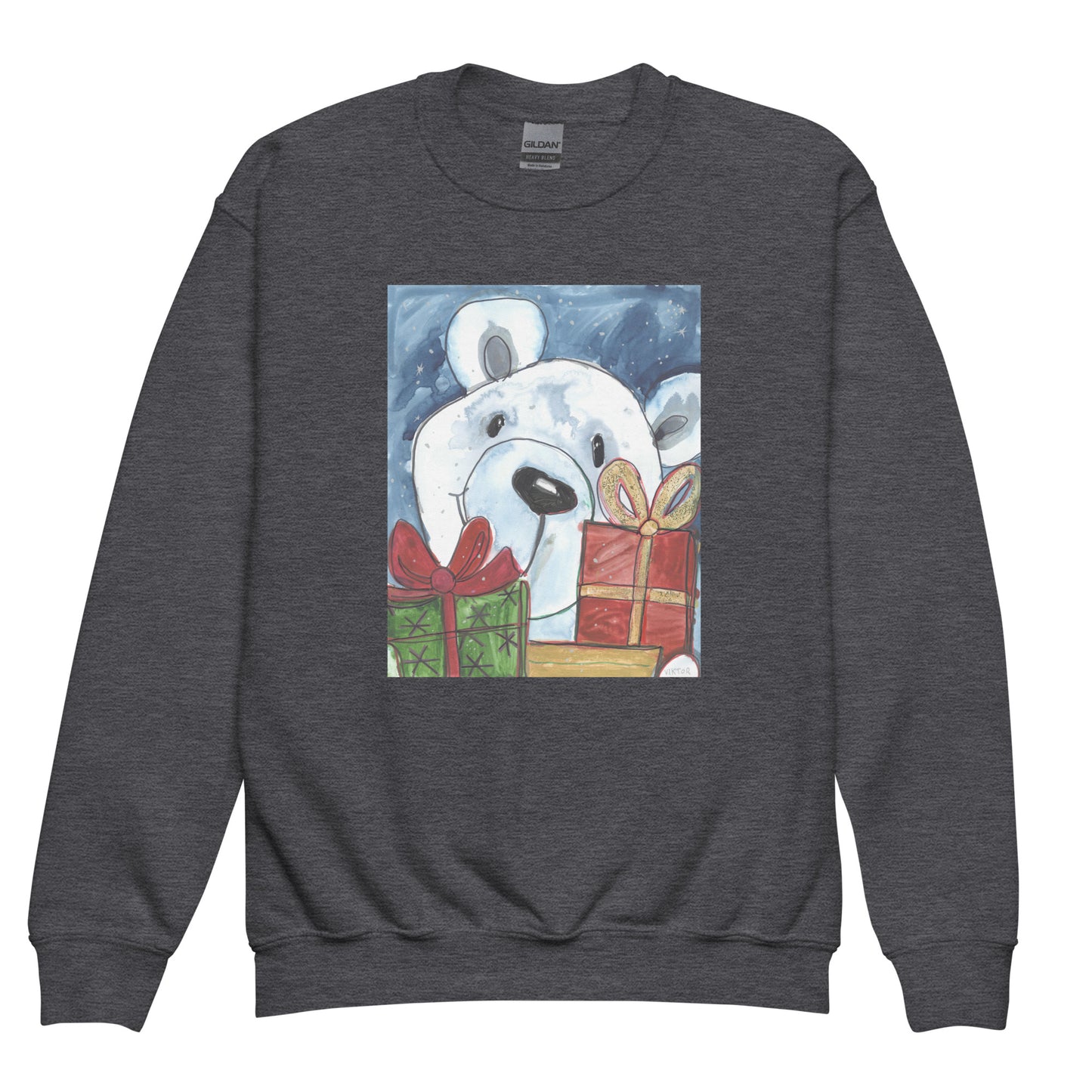 Bear - Youth crewneck sweatshirt