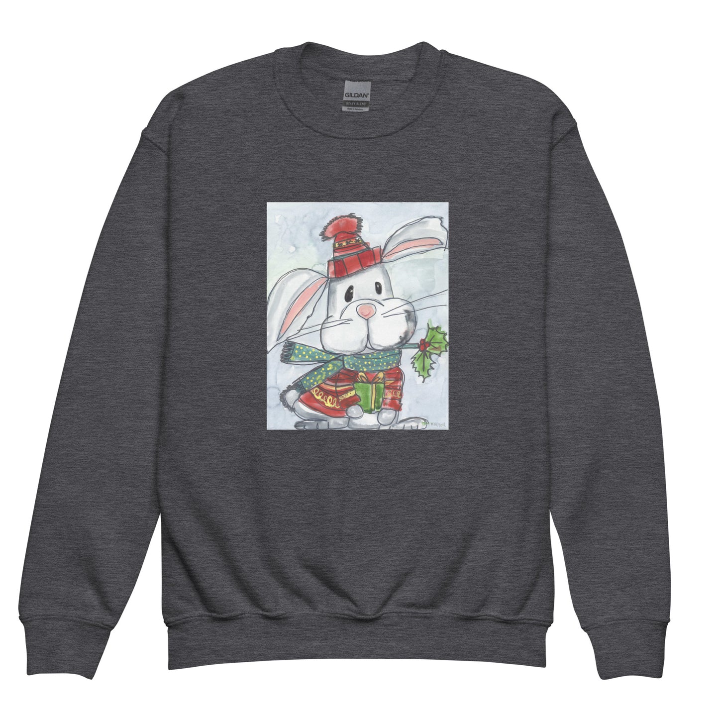 Bunny - Youth crewneck sweatshirt