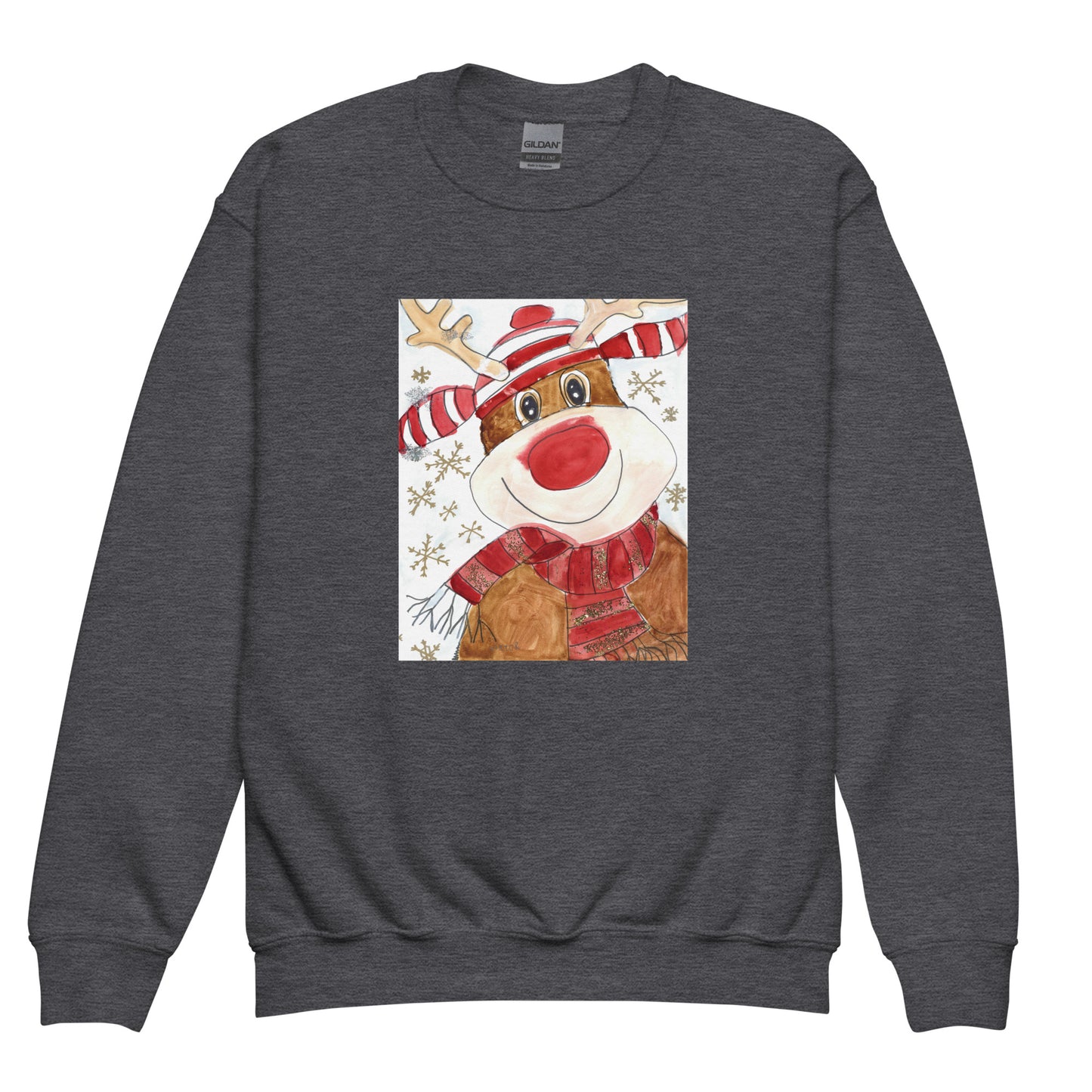 Reindeer - Youth crewneck sweatshirt