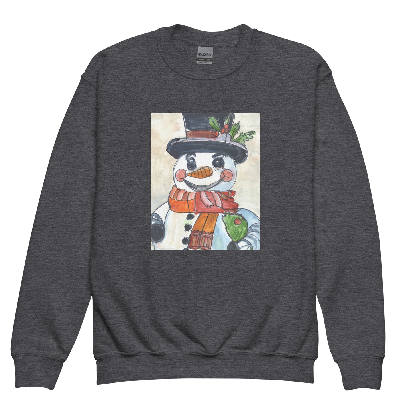 Snowman - Youth crewneck sweatshirt