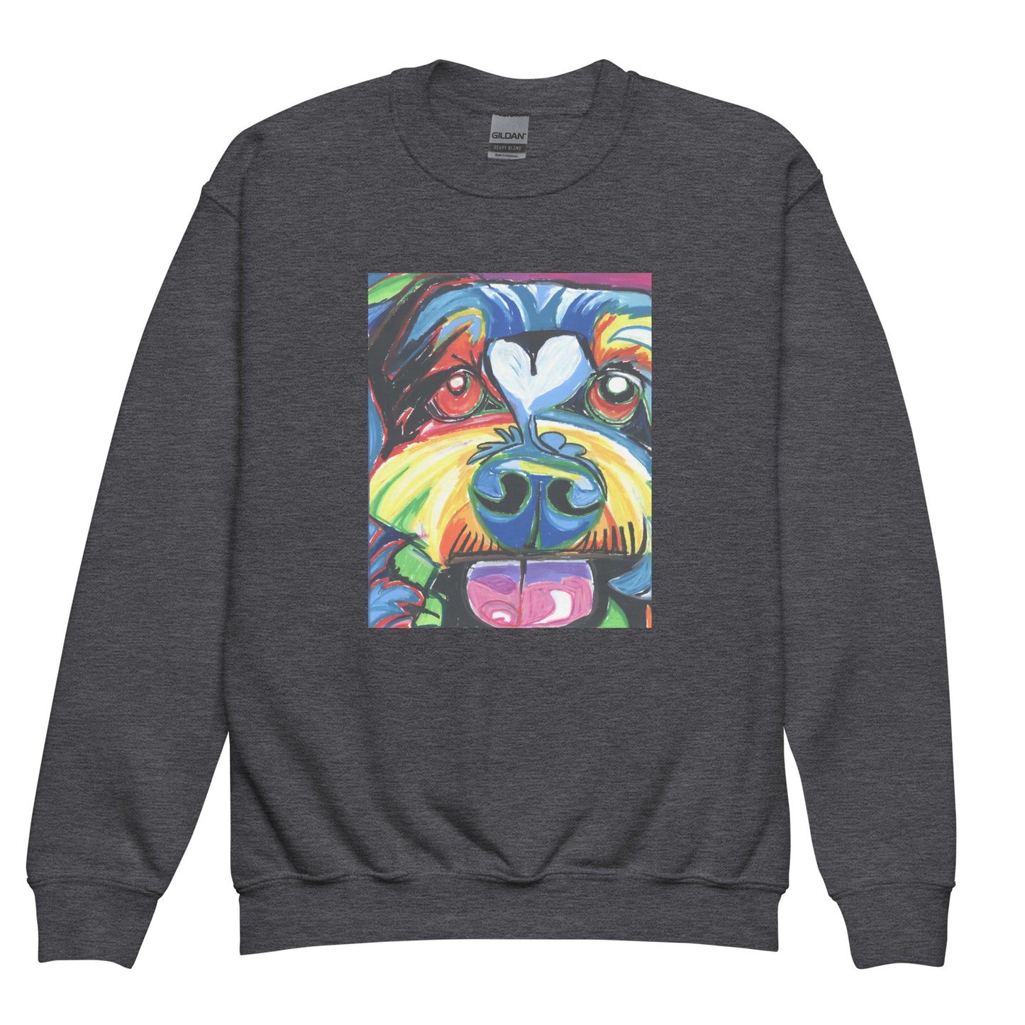 Schnauzer - Youth crewneck sweatshirt