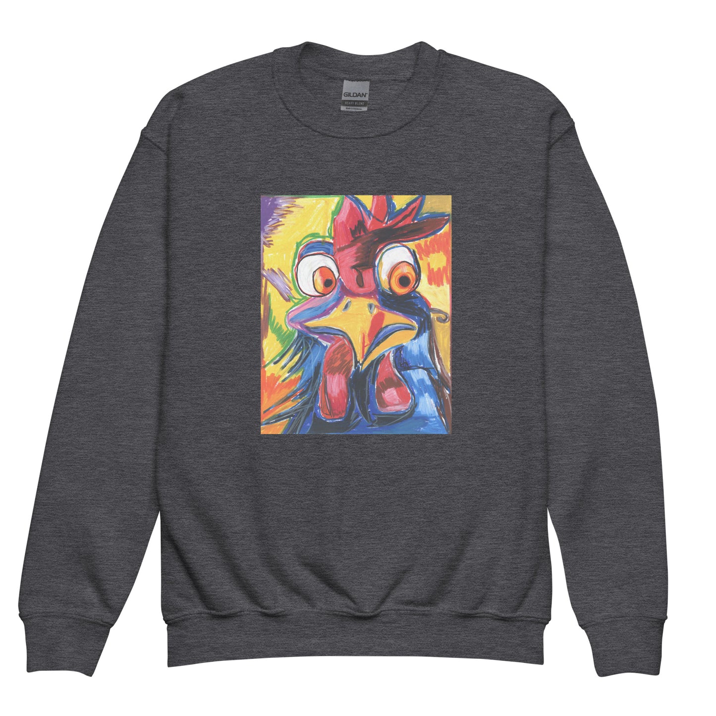 Randy Rooster - Youth crewneck sweatshirt