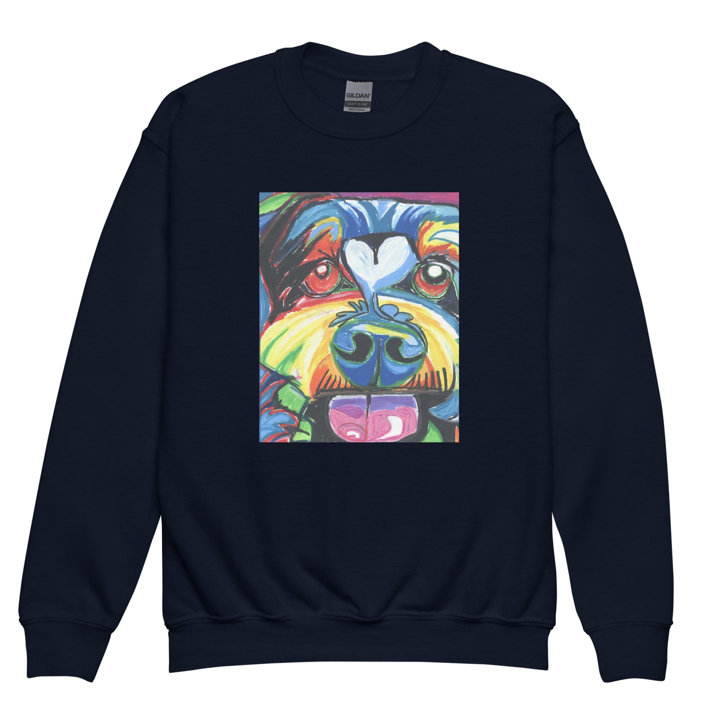 Schnauzer - Youth crewneck sweatshirt