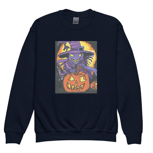 Hallo - Witch - Youth crewneck sweatshirt