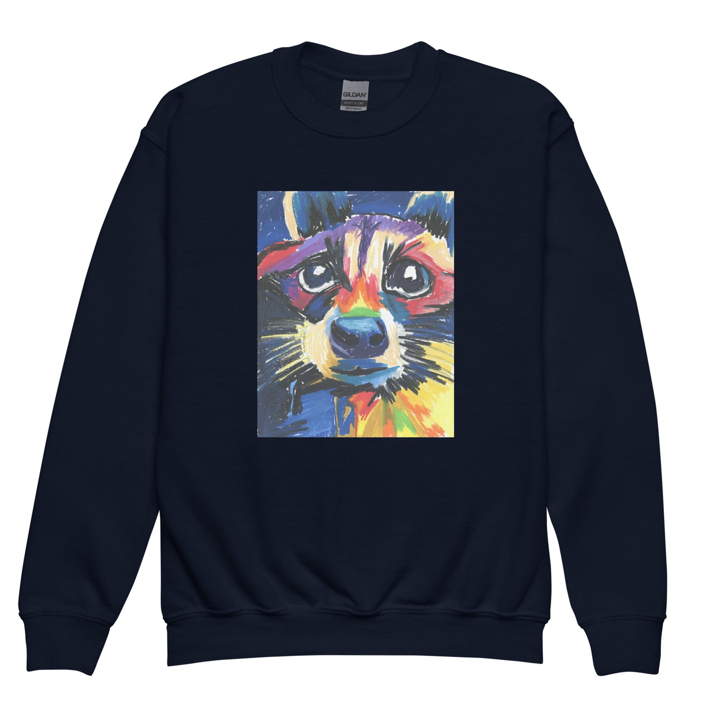 Raccoon - Youth crewneck sweatshirt