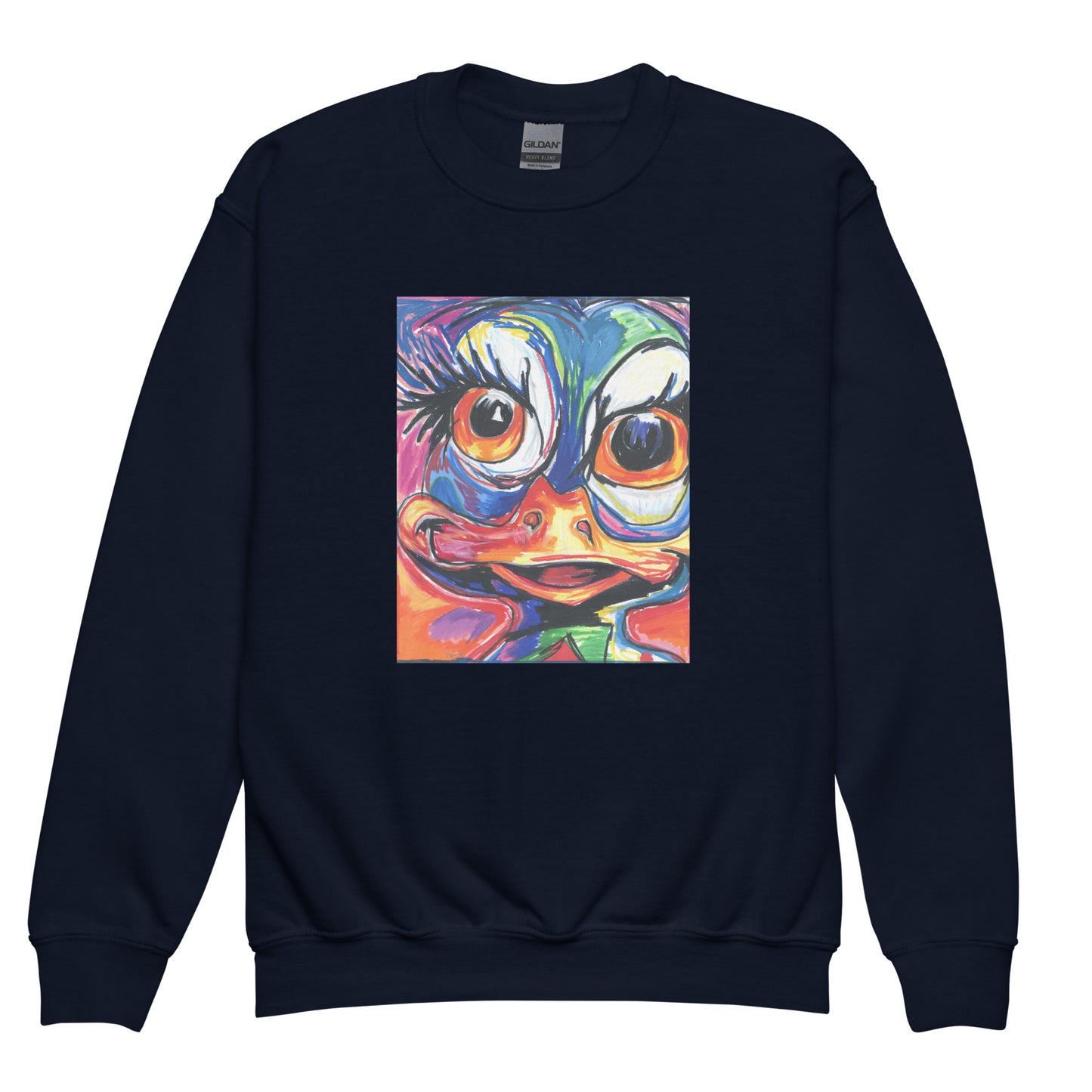 Donna Duck - Youth crewneck sweatshirt